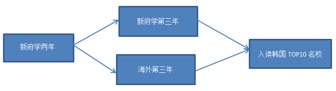 韓國國際高中培養(yǎng)流程