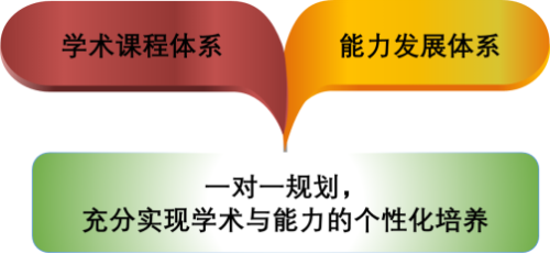 訊得達國際書院培養(yǎng)體系圖